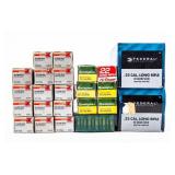 Ammo .22 LR From Rem., Federal & Win. 2,000 Rounds