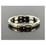 Jewelry 18kt White Gold Vintage Ring