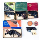 Lot Of Vintage Cap Guns From Italy & Germany