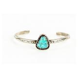 Jewelry Sterling Silver Turquoise Cuff Bracelet