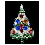 Jewelry Eisenberg Ice Christmas Tree Brooch