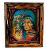 Art VTG w / Turquoise Stones by BabbittSigned