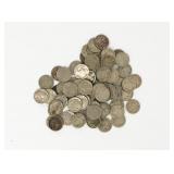 Coin 75 Buffalo Nickels No Dates in Almost Good