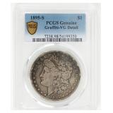 Coin 1894-S  Morgan Silver Dollar PCGS VG Detail