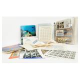 Stamps Large Collection Full Sheets $400+ Face