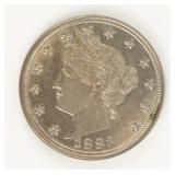 Coin 1883 No Cent Li\berty Nickel in Brilliant Unc
