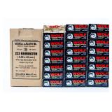 Ammo 620 Rounds Of .223 Rem. Steel Case Wolf & S&B