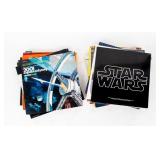 Lot of 25 Vinyl LPs - Star Wars, Jaws, Rocky, etc.