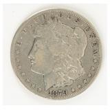Coin 1879-CC Morgan Silver Dollar Very Good