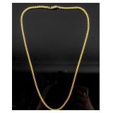 Jewelry 14kt Yellow Gold Rope Chain Necklace