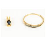 Jewelry 14kt Yellow Gold Pendant & Ring