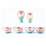 Artwork Vintage Lot of 6 Hull Art Ceramics