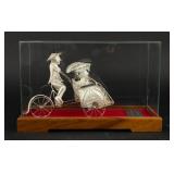 Sterling Silver 3.74 Troy Ounces Rickshaw in Case