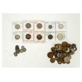 Coin Assorted Tokens & World Coinage