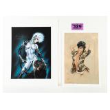 Artwork Lot of 2 by De BerardinisSigned