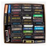 Lot of 48 Atari & Coleco Games