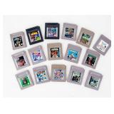 Lot of 16 Gameboy Games - TMNT, Paperboy, Tetris