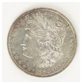 Coin 1880-O Morgan Silver Dollar in Brilliant Unc.