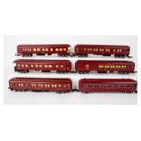 Lot of 6 American Flyer Train Cars