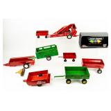 Lot of 10 Farm Related Vintage Toys