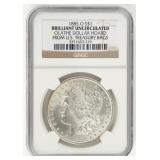 Coin 1885-O  Morgan Silver Dollar NGC BU