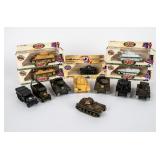 Lot of 13 Vintage Solido Military Toys