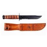 Knife U.S.M.C. Ka-bar Cork Handle 6.5 Inch Blade