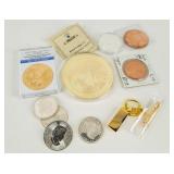 Coin Assorted Tokens and Medals