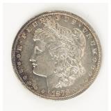 Coin 1878-S  Morgan Silver Dollar  Almost Unc.
