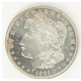 Coin 1921  Morgan Silver Dollar BU. DMPLS