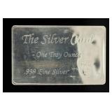 Coin "The Silver Card" 1 Troy Oz .999 Silver