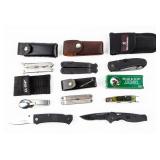 Knife Mixed Lot Of Multi-Tools & Pocket Knives