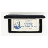 Coin 4 Troy Ounce $100 Silver Bar in Case