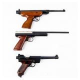 Firearm Lot Of 3 Air-pistols For Target Shooting