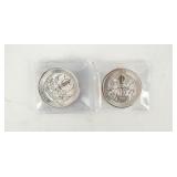 Coin (2) Canada  .999 Silver $10  2 Troy OZ Ea.