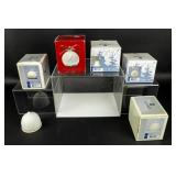 Lot Of 6 Lladro Christmas Bells w / Boxes