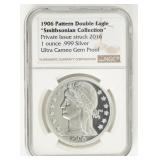 Coin 1906 Pattern Double Eagle NGC UC Proof