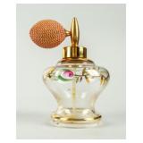 Vintage MCM Rose & Gold Perfume Bottle