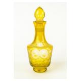 Bohemian Sunflower Yellow Perfume Bottle