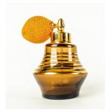 VTG Gold & Amber Perfume Bottle by Holmspray