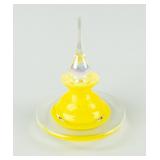 Lemon Millefiore Glass Perfume Bottle