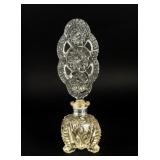 Vintage Art Deco "Fan Top" Perfume Bottle--I. Rice