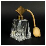 VTG Perfume Bottle Diamond-Shaped Finial by Rice