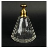 VTG Colorless, Cone-Shaped German Perfume Bottle