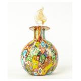 Murano Italian Millefiore Perfume Bottle