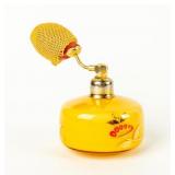 Vintage Creamy Goldenrod Perfume Bottle