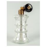 VTG Iridescent Hourglass Perfume Bottle by Xspray