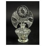 VTG Perfume Bottle w / an Axe-Shaped Finial by I.W