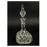 Middle Eastern-Inspired Cut Crystal Perfume Bottle