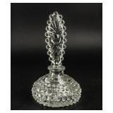 Hobnail "Fan" Stopper & Perfume Bottle